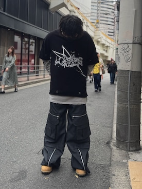 「ROYAL FLASH（ロイヤルフラッシュ）のアイテム（パンツ）」を使った、xxnora24さん（メンズ・178cm）の春コーディネート