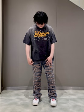 「ROYAL FLASH（ロイヤルフラッシュ）のアイテム」を使った、xxnora24さん（メンズ・178cm）の夏コーディネート
