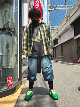「ROYAL FLASH（ロイヤルフラッシュ）のアイテム（パンツ）」を使った、xxnora24さん（メンズ・178cm）の春コーディネート