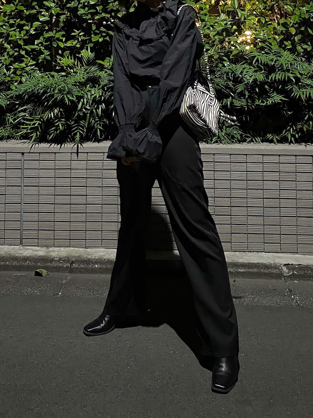 限定セール UNE MANSION（ユヌマンション）の「ハイウエストロングワイド パンツ