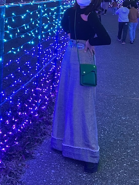 「mici（ミチ）のアイテム」を使った、sakineさん（レディース・163cm）の秋コーディネート