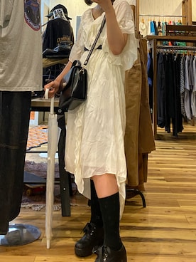 「NADIA（NADIA）のアイテム」を使った、sakineさん（レディース・163cm）の夏コーディネート