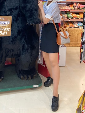 「NADIA（NADIA）のアイテム」を使った、sakineさん（レディース・163cm）の夏コーディネート