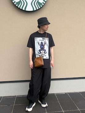「Y-3（ワイスリー）のアイテム」を使った、Yosuke さん（メンズ・174cm）の春コーディネート