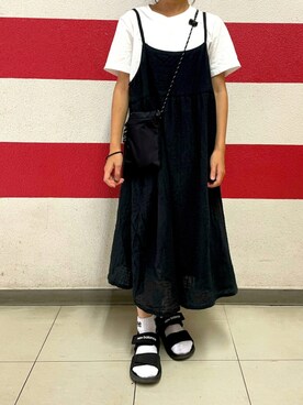 Uniqlo ユニクロ のワンピースを使った人気ファッションコーディネート Wear