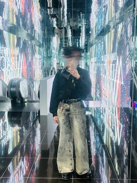 「CLEL（クレイル）のアイテム（パンツ）」を使った、ibu1177さん（メンズ・169cm）の春コーディネート