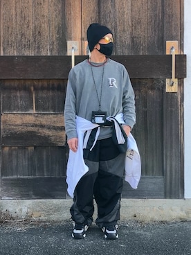 「アイテム（その他）」を使った、reeboker99さん（メンズ・167cm）の冬コーディネート