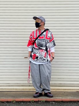 「アイテム（その他）」を使った、reeboker99さん（メンズ・167cm）の秋コーディネート