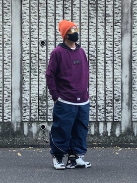 「アイテム（トップス）」を使った、reeboker99さん（メンズ・167cm）の秋コーディネート