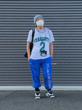 「アイテム（パンツ）」を使った、reeboker99さん（メンズ・167cm）の夏コーディネート
