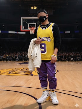 「アイテム（ヘアアクセサリー）」を使った、reeboker99さん（メンズ・167cm）の秋コーディネート