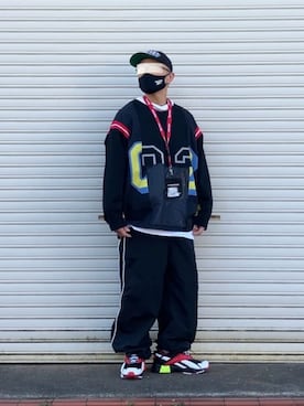 「アイテム（その他）」を使った、reeboker99さん（メンズ・167cm）の秋コーディネート