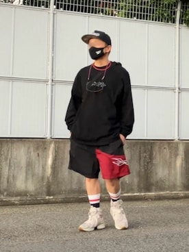 「アイテム（レッグウェア）」を使った、reeboker99さん（メンズ・167cm）の秋コーディネート