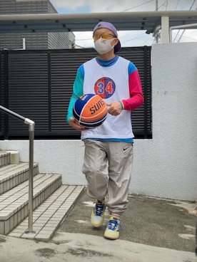 「アイテム（レッグウェア）」を使った、reeboker99さん（メンズ・167cm）の秋コーディネート