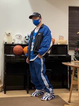 「アイテム（タンクトップ）」を使った、reeboker99さん（メンズ・167cm）の秋コーディネート