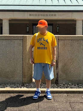 「Levi's（リーバイス）のアイテム（パンツ）」を使った、reeboker99さん（メンズ・166cm）の夏コーディネート