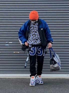 「NFL（ナショナルフットボールリーグ　）のアイテム」を使った、reeboker99さん（メンズ・167cm）の冬コーディネート