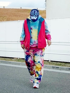 「MAGIC STICK(マジックスティック)のアイテム」を使った、reeboker99さん(メンズ・167cm)の冬コーディネート