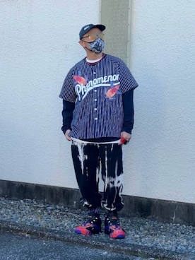 「アイテム（アウトドア/スポーツ）」を使った、reeboker99さん（メンズ・167cm）の秋コーディネート