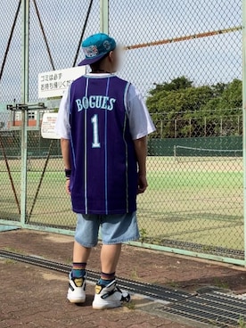 「Levi's（リーバイス）のアイテム（パンツ）」を使った、reeboker99さん（メンズ・166cm）の夏コーディネート