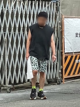「GU（ジーユー）のアイテム」を使った、reeboker99さん（メンズ・166cm）の夏コーディネート