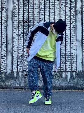 「SWAGGER（スワッガー）のアイテム」を使った、reeboker99さん（メンズ・167cm）の冬コーディネート