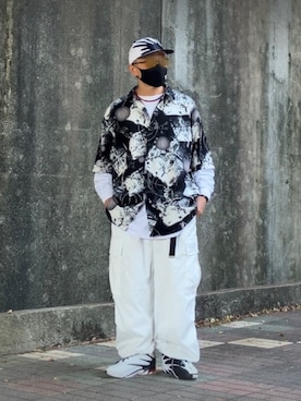 「アイテム（ベルト）」を使った、reeboker99さん（メンズ・167cm）の秋コーディネート