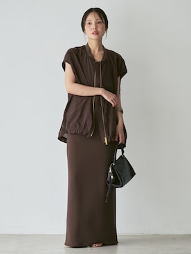 「JAMIRAY（ジャミレイ）のアイテム」を使った、minani.aさん（レディース・155cm）の夏コーディネート