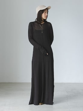 「Noble（ノーブル）のアイテム」を使った、minani.aさん（レディース・155cm）の夏コーディネート