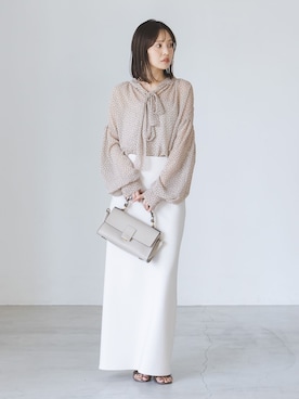「LE TALON（ルタロン）のアイテム」を使った、minani.aさん（レディース・155cm）の春コーディネート