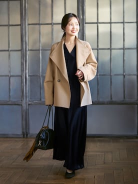 minani.aさん（レディース・155cm）の冬コーディネート