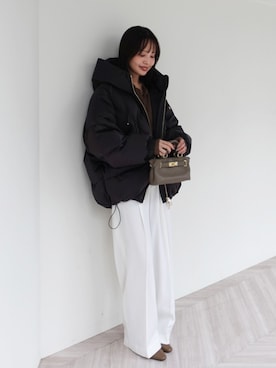 「REMME（レメ）のアイテム」を使った、minani.aさん（レディース・155cm）の秋コーディネート