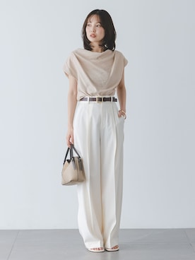 「LE TALON（ルタロン）のアイテム」を使った、minani.aさん（レディース・155cm）の夏コーディネート