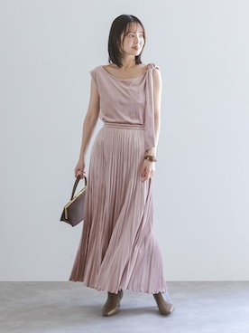 「REMME（レメ）のアイテム」を使った、minani.aさん（レディース・155cm）の夏コーディネート