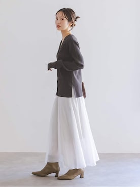 「REMME（レメ）のアイテム」を使った、minani.aさん（レディース・155cm）の夏コーディネート