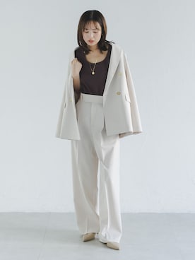 「ノーブル」｜minani.aさん（レディース・155cm）の秋コーディネート
