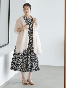 「LE VERNIS（ル・ベルニ）のアイテム」を使った、minani.aさん（レディース・155cm）の春コーディネート