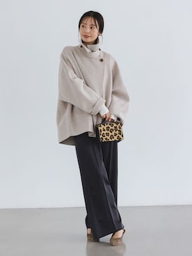 「Noble（ノーブル）のアイテム」を使った、minani.aさん（レディース・155cm）の秋コーディネート