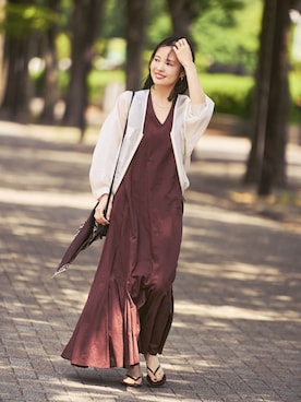 「LE TALON（ルタロン）のアイテム」を使った、minani.aさん（レディース・155cm）の春コーディネート