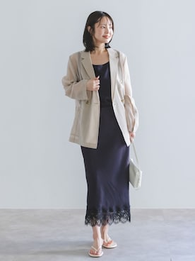 「LE TALON（ルタロン）のアイテム」を使った、minani.aさん（レディース・155cm）の春コーディネート