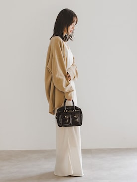 「Noble（ノーブル）のアイテム」を使った、minani.aさん（レディース・155cm）の秋コーディネート