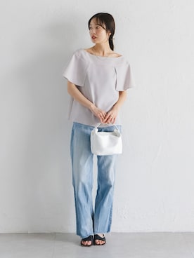 「Noble（ノーブル）のアイテム」を使った、minani.aさん（レディース・155cm）の夏コーディネート
