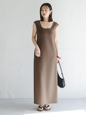 「LE VERNIS（ル・ベルニ）のアイテム」を使った、minani.aさん（レディース・155cm）の春コーディネート