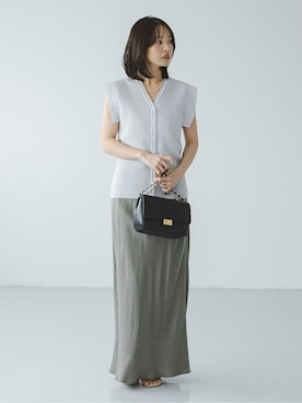 「LE TALON（ルタロン）のアイテム」を使った、minani.aさん（レディース・155cm）の夏コーディネート