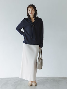 「MARIHA（マリハ）のアイテム」を使った、minani.aさん（レディース・155cm）の秋コーディネート