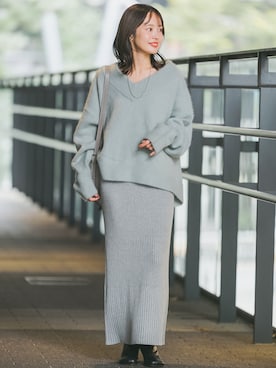 「ペールトーン」｜minani.aさん（レディース・155cm）の冬コーディネート