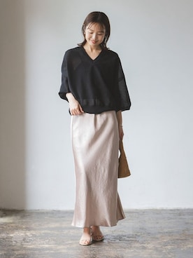 minani.aさん（レディース・155cm）の夏コーディネート