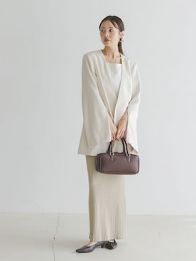 「Noble（ノーブル）のアイテム（トップス）」を使った、minani.aさん（レディース・155cm）の秋コーディネート