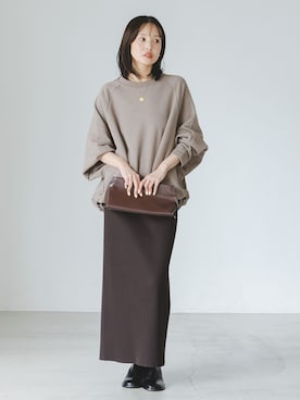 「Noble（ノーブル）のアイテム」を使った、minani.aさん（レディース・155cm）の夏コーディネート