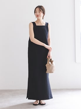 「Noble（ノーブル）のアイテム」を使った、minani.aさん（レディース・155cm）の夏コーディネート